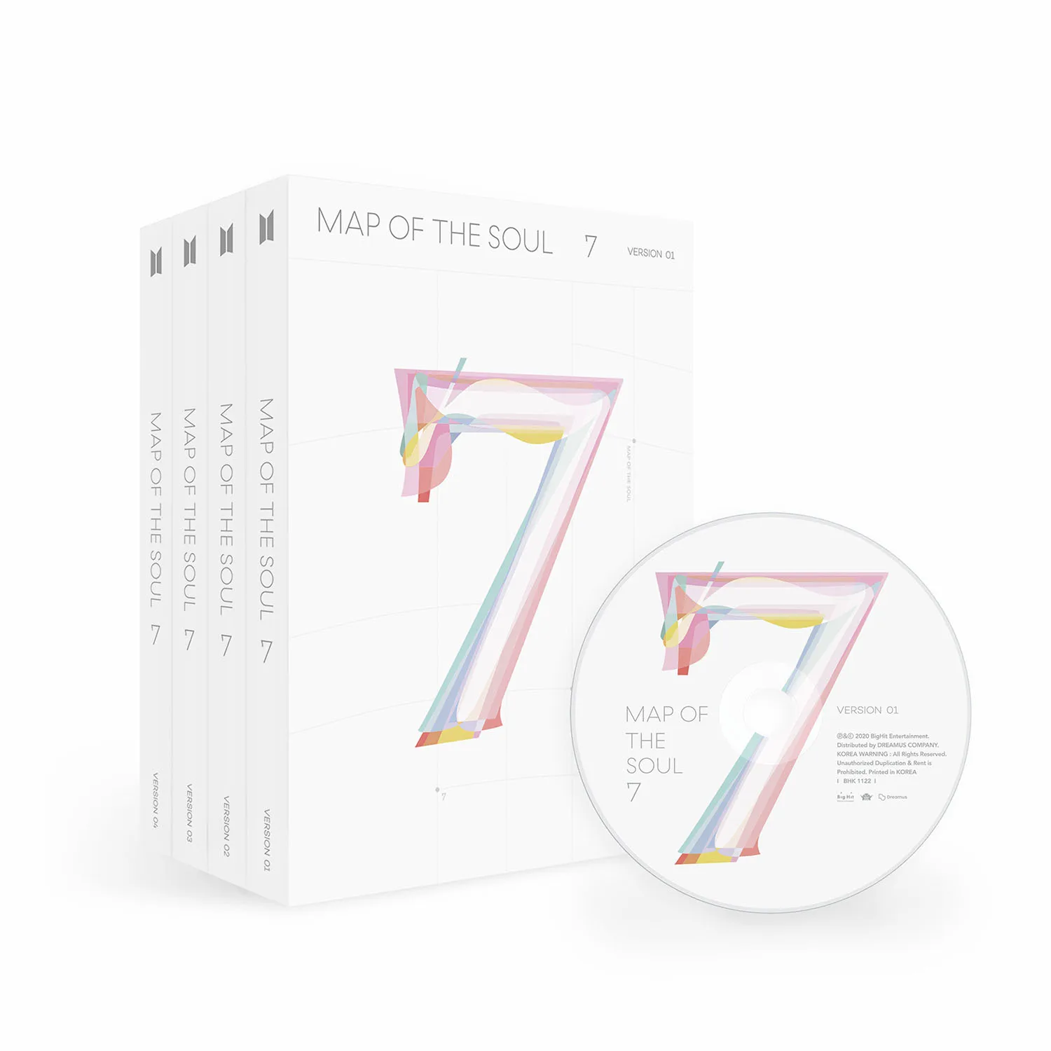 
[BTS Official] K pop BTS album Map of the Soul 7 Wholesale  (1600172190760)