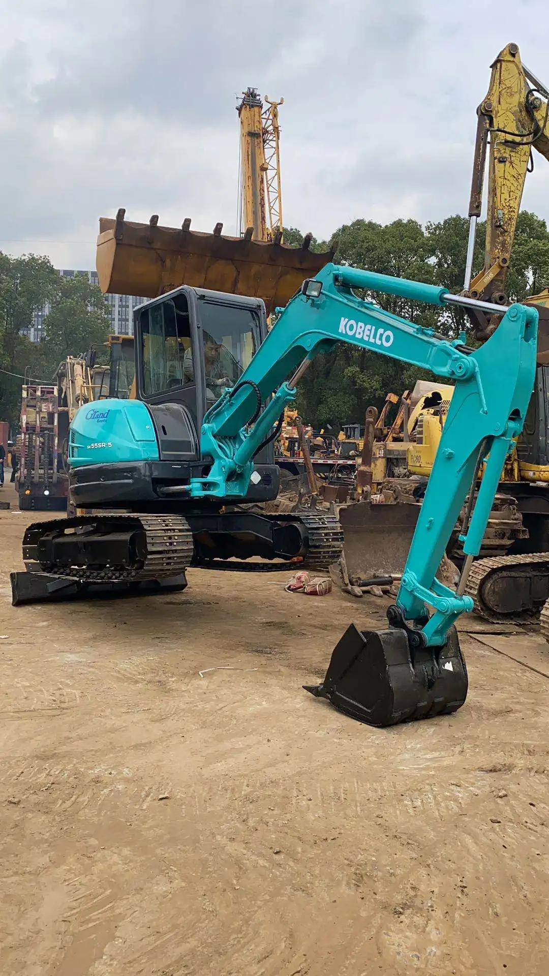 used kobelco sk55 mini excavator kobelco| Alibaba.com