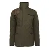 Custom Made Design Puffer Jacket For Mens Diamond Quilted Jacket Padded Cord Patch Funnel Neck Hunter Coat