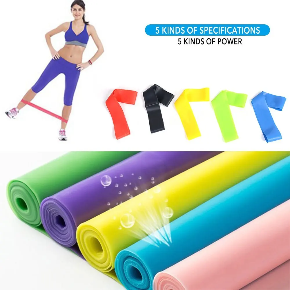 Walmart Thera Stretch Elastic Yoga Flat Resistance Bands Buy Yoga