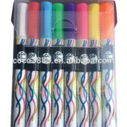 

Best Glass decoration Erasable Fluorescent color window chalk pen