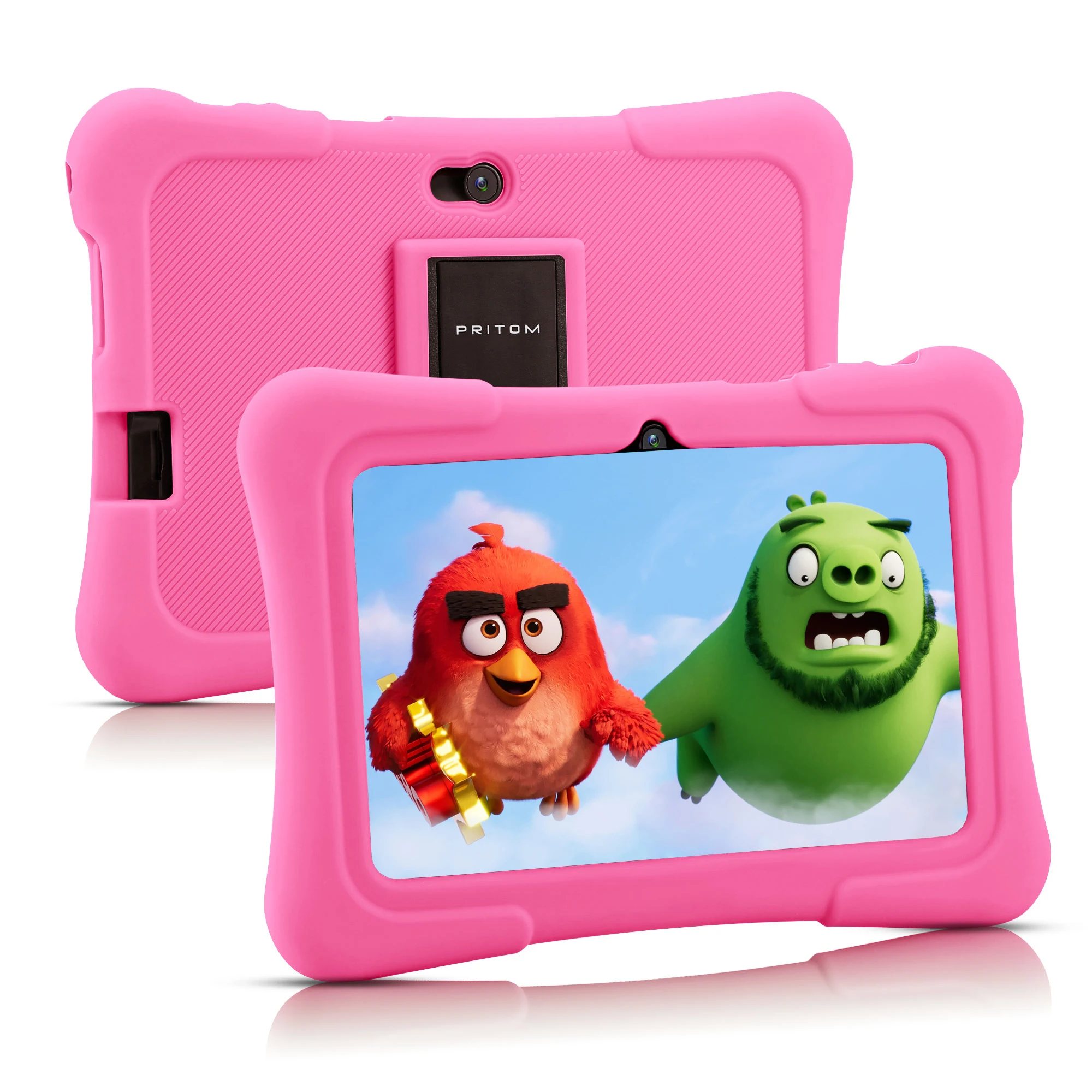 

7 inch tablets children education tablet pc with IPS screen silicon case protection