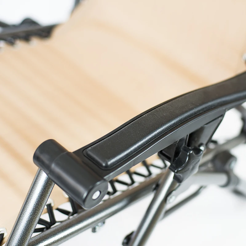 
Metal And Fabric Strong Folding Beach Chaise Lounge Chairs for Wholesale 