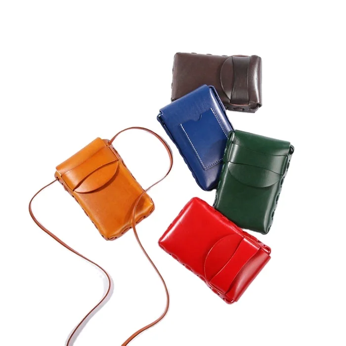 

Westal Fashion Genuine Leather Women Bag Vertical Mobile Phone Bags Girls Ladies Mini Cell Phone Shoulder Cross Body Bag, Coffee,red,blue,green,camel