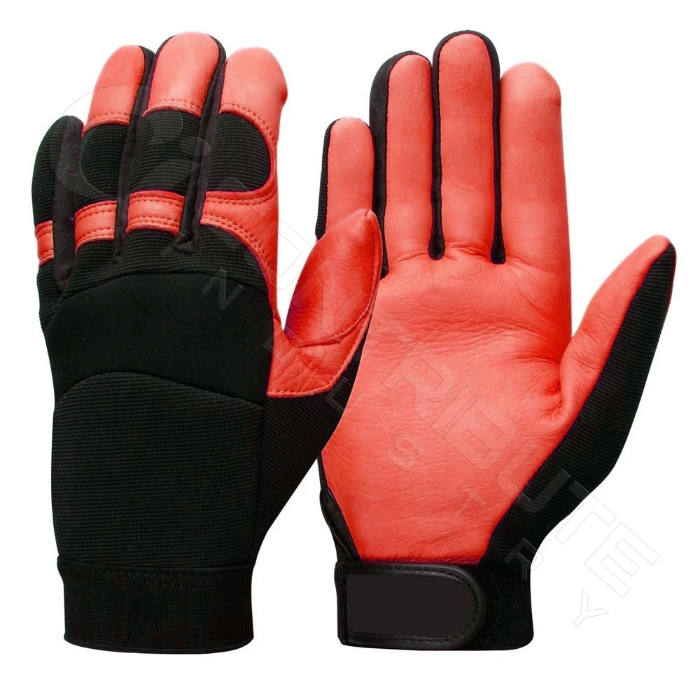 Guanti Da Lavoro Pesanti HANDLANDY Tattici Con Protezione TPR, Pelle Sintetica E PVC - Foto 2