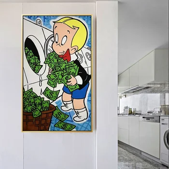 Alec Monopoly Oil Painting On Canvas Hand Painted Pop Art Paintings Money Art Pictures Graffiti Art Wall Decor Design Buy Alec Monopoly Oil Painting On Canvas Pop Art Street Art Graffiti