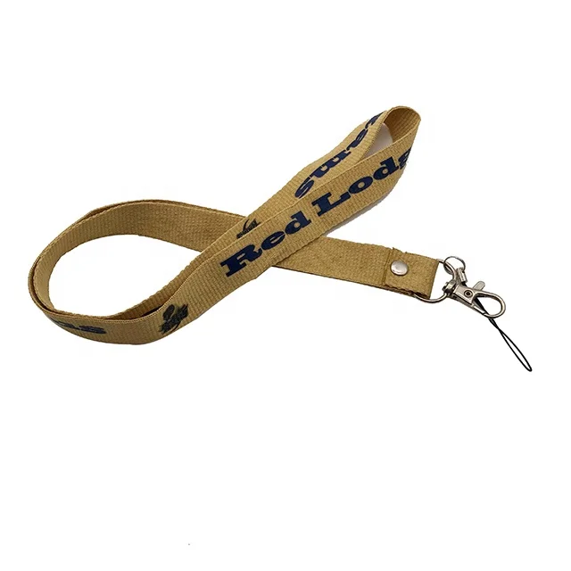
Customized design fashionable flat polyester silk printing flat neck lanyard 