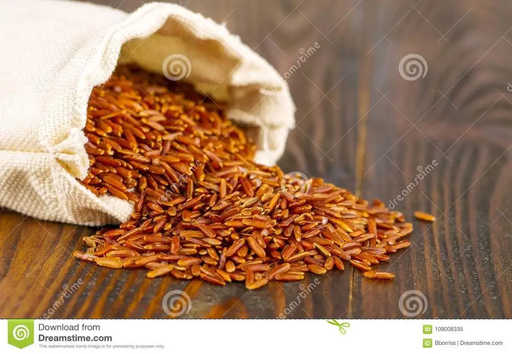 premium red long grain rice