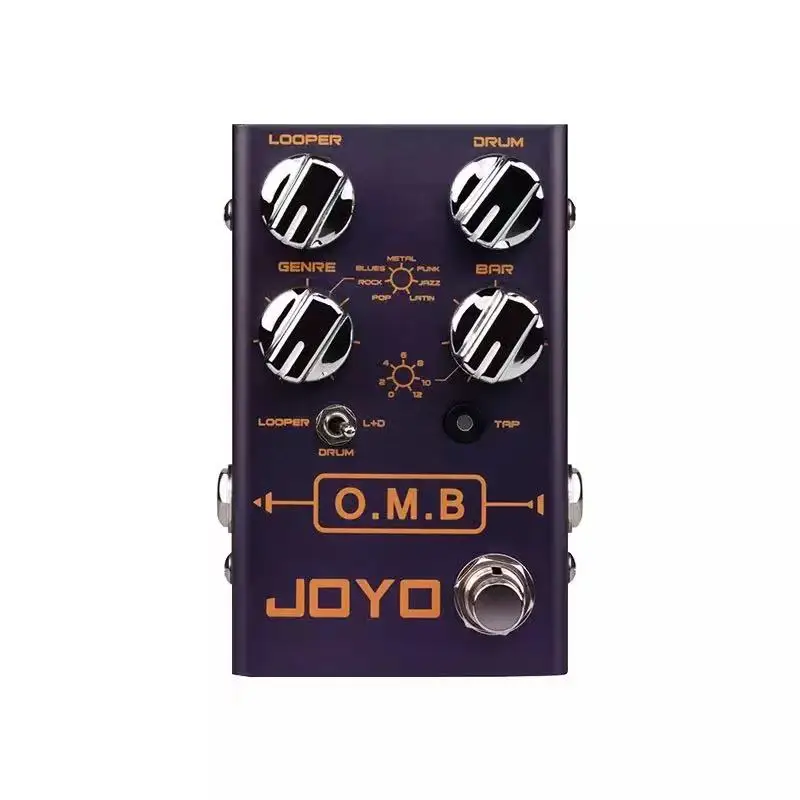 

Electric Guitar Effect Pedal OMB looper+Drum Machine joyo R-06 for Stringed Instruments Parts & Accessories