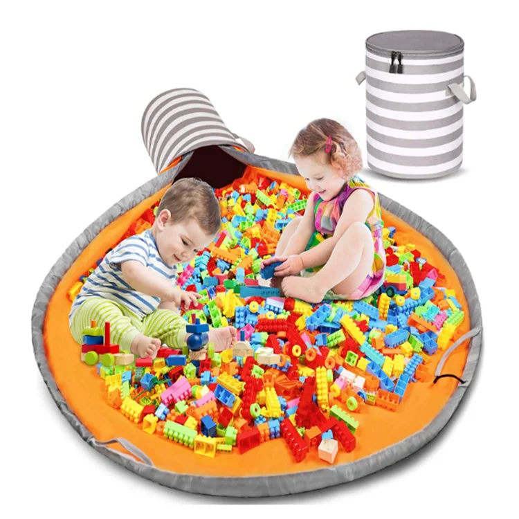 

Portable Kids Toy Storage Bag and Play Mat, Customized