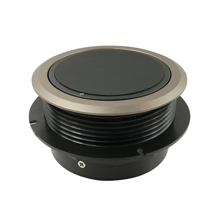 
2020 Latest 10W Copper Desktop Embedded Qi Fast Wireless Phone Charger USB Ports 