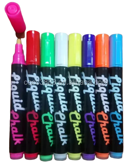

Fluorescent color Good quality Water based Top selling glass chalk marker
