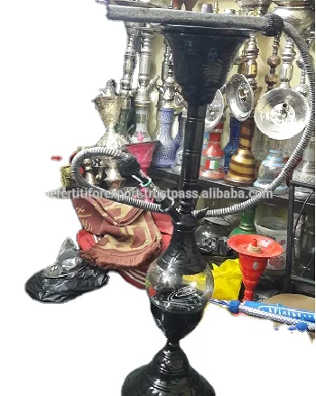 Egyptian Stainless Steel Shisha Hookah Colored Plated