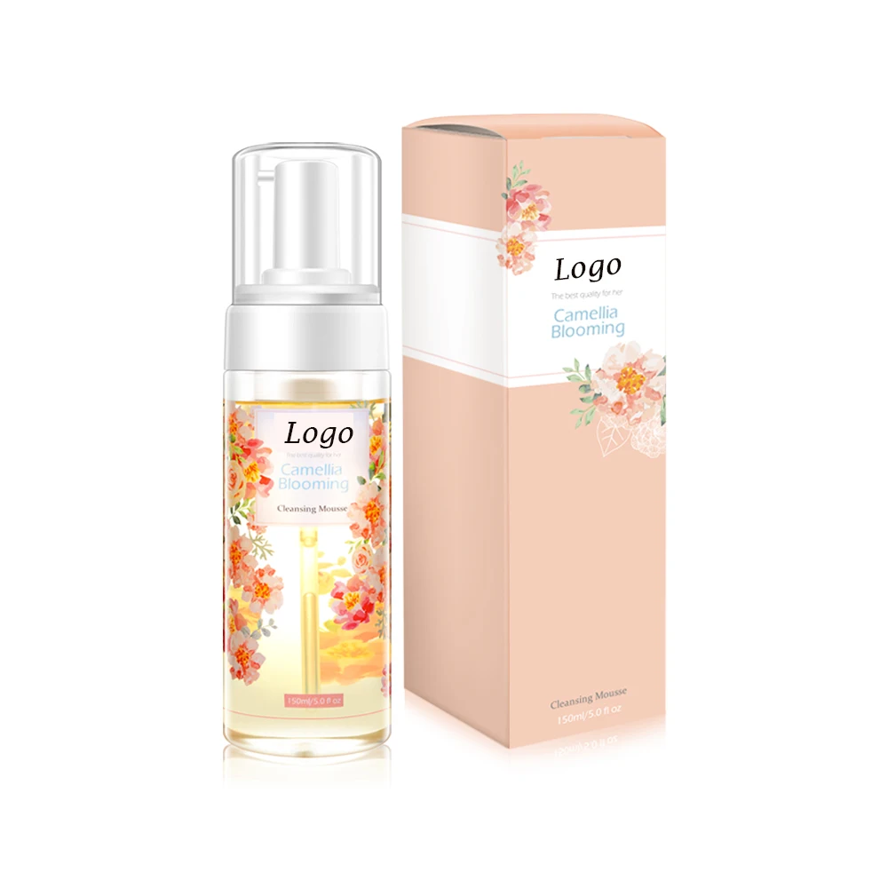 

OEM/ODM LOW MOQ Facial Cleanser Hydrating Moisturizing Facial Cleanser Vegan Face wash Makeup remover Mousse for Women