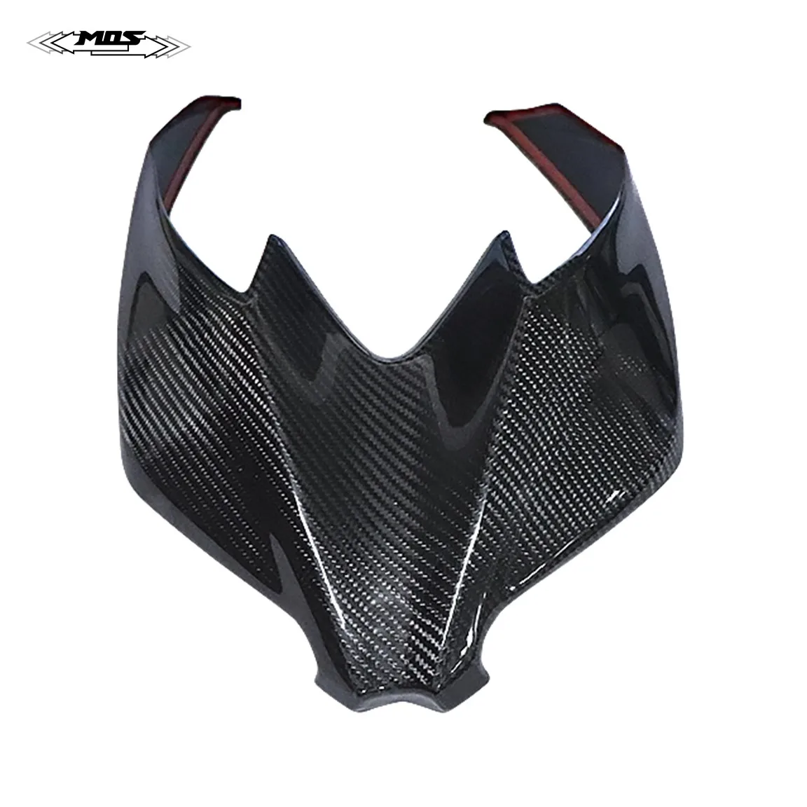 

MOS Carbon Fiber Front Cover for Yamaha XMAX 400, Black