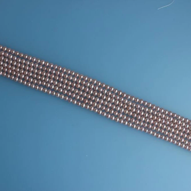 
6.5 7mm Round Shape Natural Colour Freshwater Loose Pearl Strand, 16