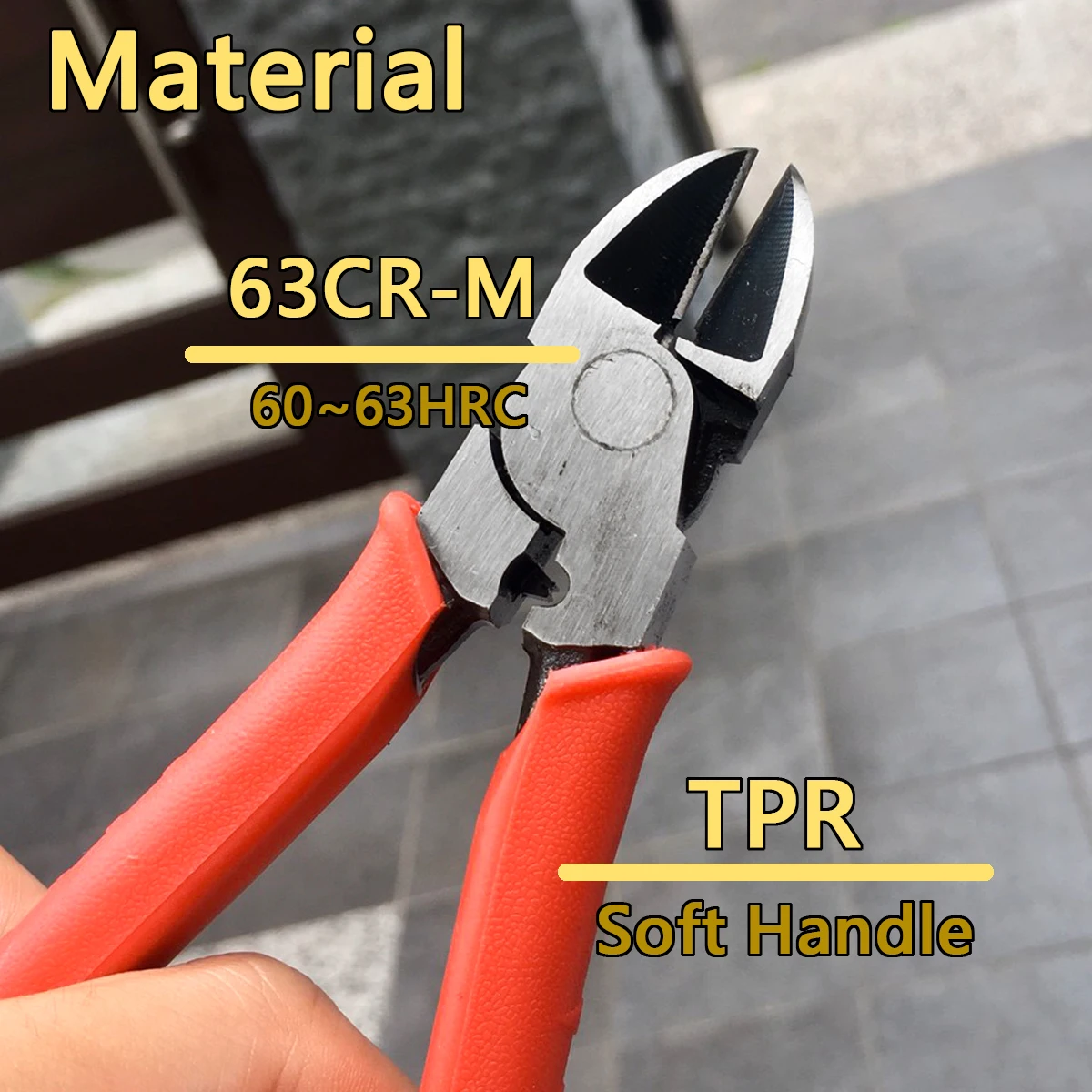Cutting Crimping Stripping Diagonal Side Pliers L 63crm Steel L Tpr