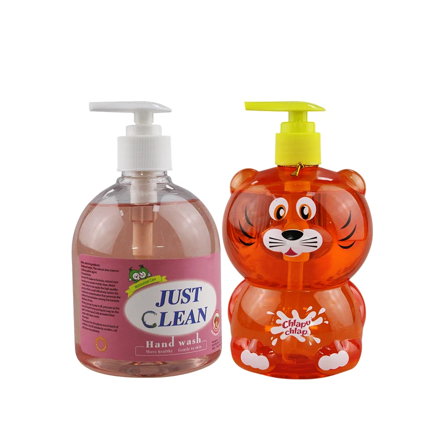 Factory Direct 500ml Luxury Plastic Hand Wash Bottle Hand Wash Liquid