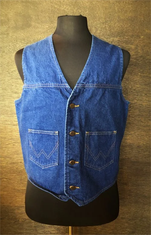 Customize Men Distressed Denim Jeans Vest Waistcoat Club Sleeveless