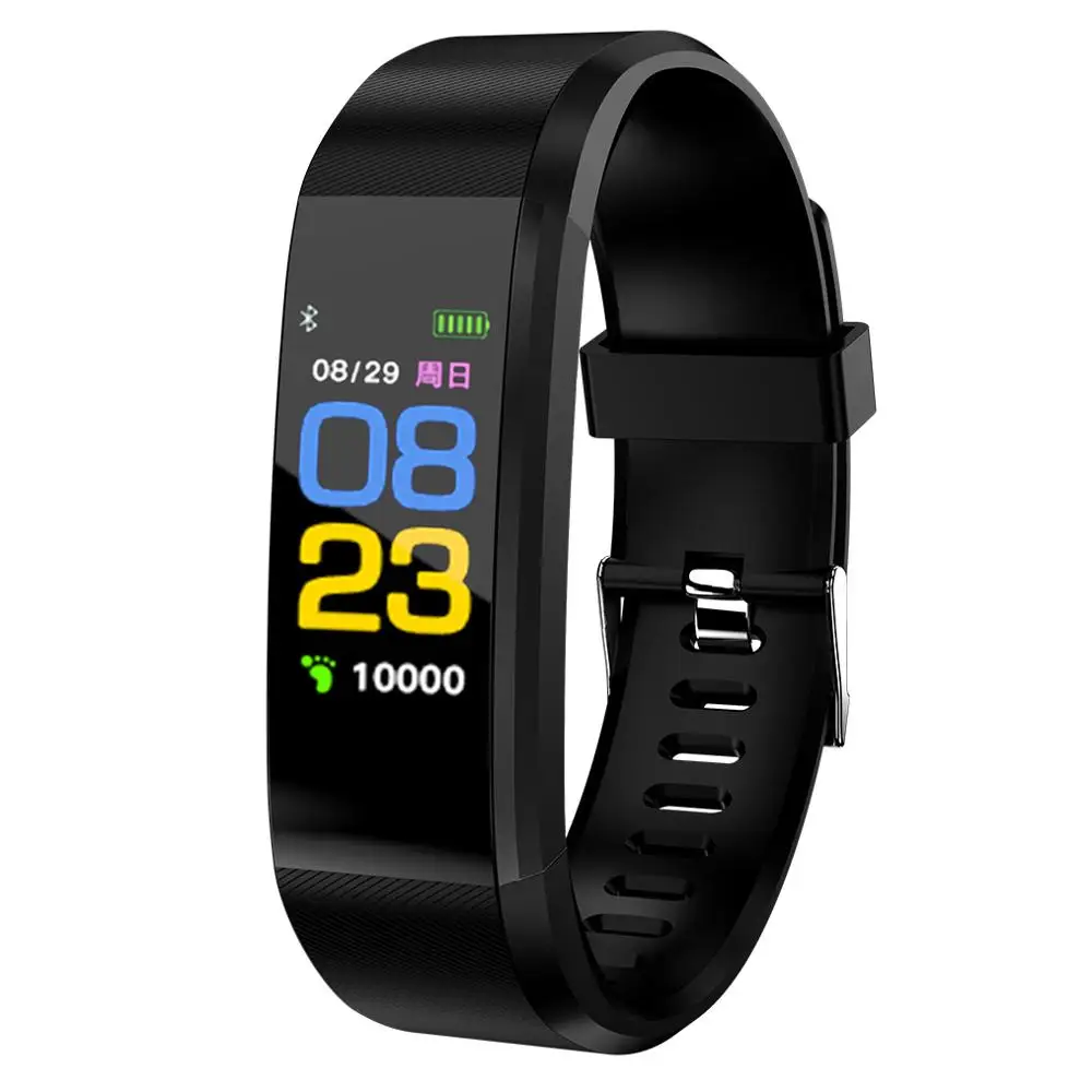 BT4.0 Smart Heart Rate Monitor Blood Pressure Smart Bracelet Fitness Tracker