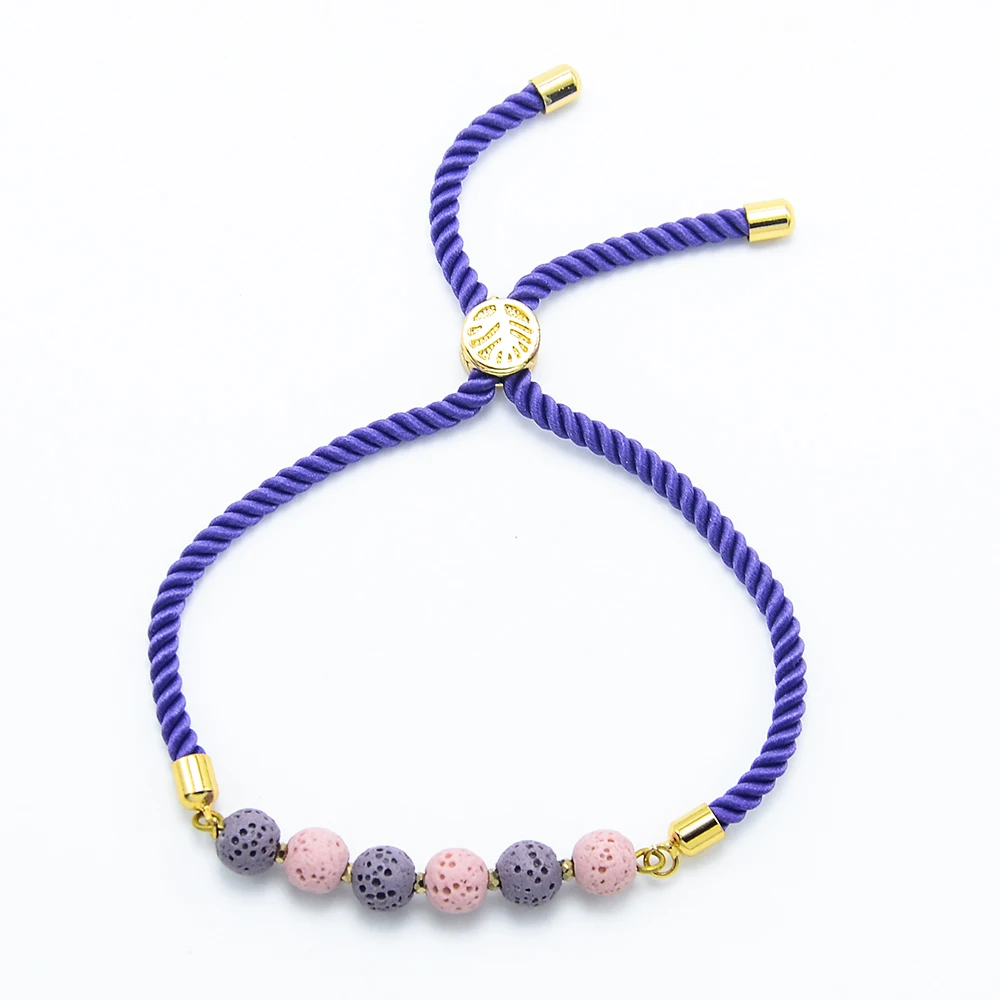 

Hot Selling Lava Bracelet Bead Bracelet Adjustable Bracelet for Women