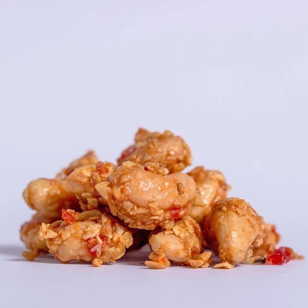 
High quality Processed Chilli and garlic cashew nuts in Vietnam 