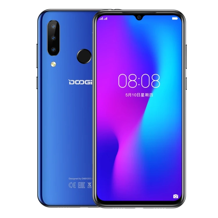 

DOOGEE N20 Android 9.0 New Mobil Phone Pie MTK6763V 6.3 inch Screen 4GB+64GB Smartphone Mobile Phone