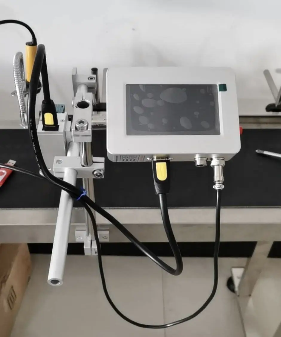 Wld100ps Automatic Continuous Online Tij Thermal Inkjet Printer For