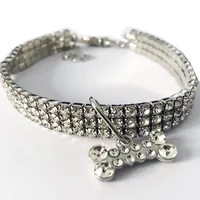 

Rhinestone diamond luxury pet collar dog jewelry cat necklace pet accessories