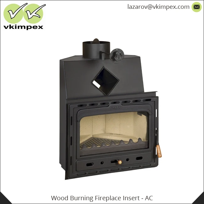 High Quality Indoor Used Free Standing Wood Burning Fireplace