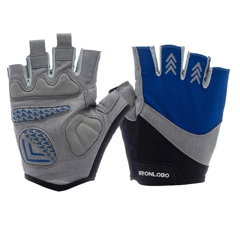 

Custom Logo Mountain Half Finger Bike Sports MTB Cycling Gloves for Women Men, Pink/orange/black/blue/red/custom color