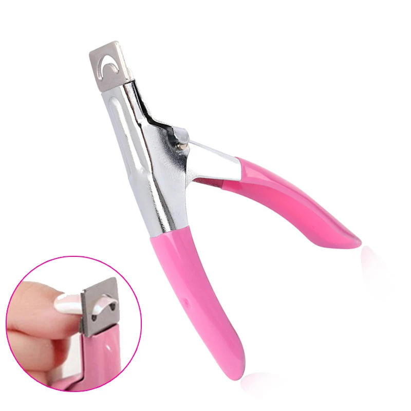 

ready to ship Stainless Steel Word Manicure Tool Nail Clipper manicure Clamp Clippers Special type U word Cut, Red,blue,black,pink