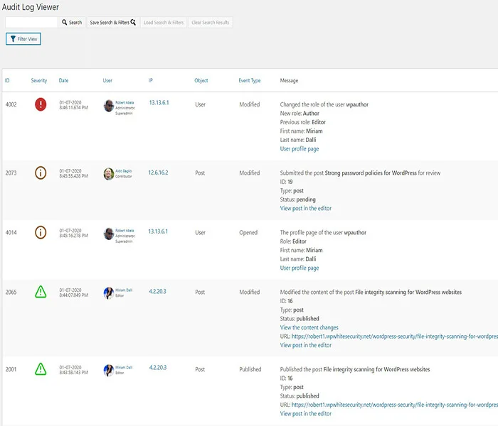 
Portal Design for Dash Cam 