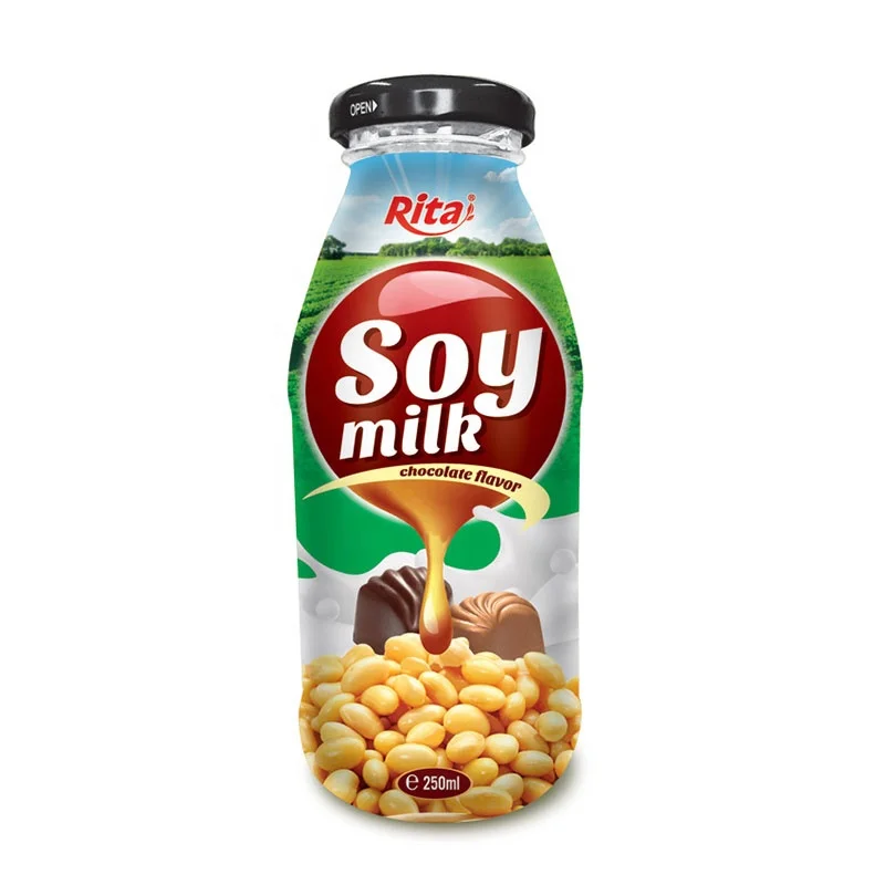 
Hot Sale Healthy drinks Vegan Beverage Qualified Manufacturer from Vietnam Soy Milk 