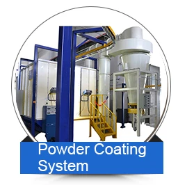 Coating line powder automatic powder coating line manufacturer
