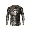 Wholesale Men Rash Guards Custom Design Polyester Made Sublimated Rash Guards