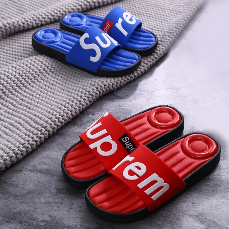 

Custom Flip Flops for Men Beach Slippers PVC High Quality Cheap customized Comfortable Fancy Slippers, Customized color