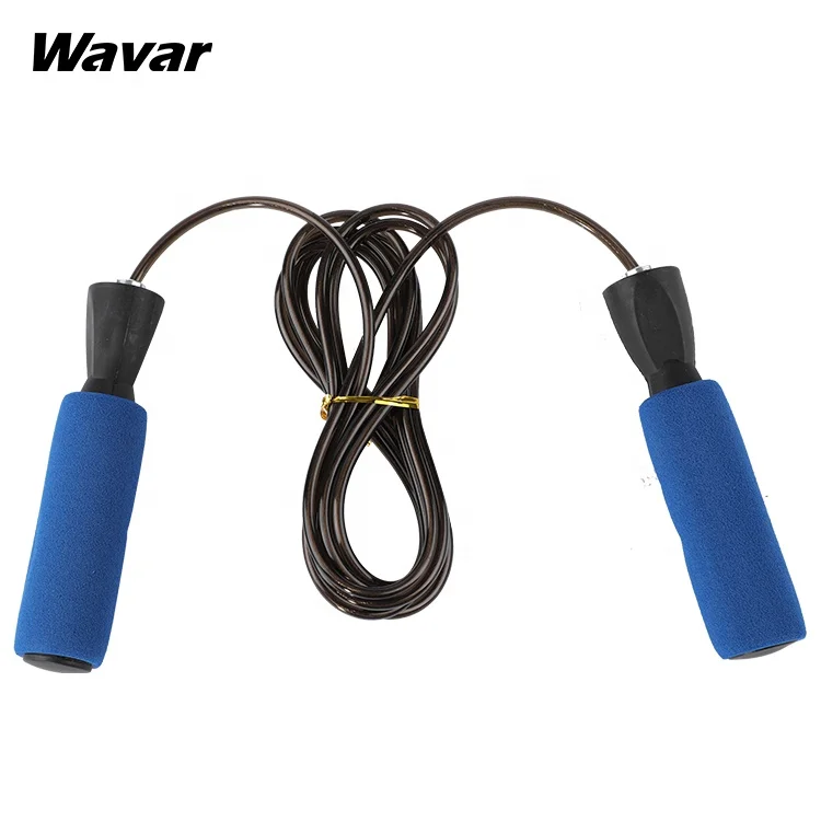 

Light Weight Foam Handle PVC Rope PVC Cable Rope Jump Rope, Multiple colors