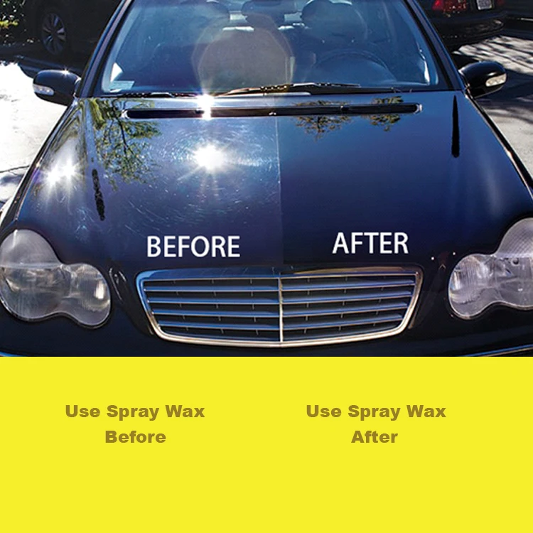 
250ml 8oz car wax best spray polish wax spray car shine spray for Car detailing Made in Taiwan 