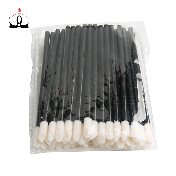 

Best Permanent Makeup Pigment Manufacturer Micro Blade Accessories Brush Wholesale Tattoo Brush, White and black