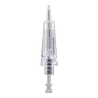 

Cheap Wholesale Disposable Plastic Cartridge Needles For PMU 3RL 1RL Eyebrow Tattoo Needle For Permanent Makeup Machine Gun