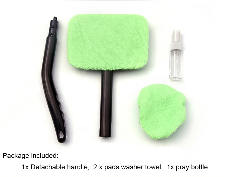 
Car Windshield Wash Brush Set Window Cleaner Long Handle Car Washer Brush Window Cleaning Tool 