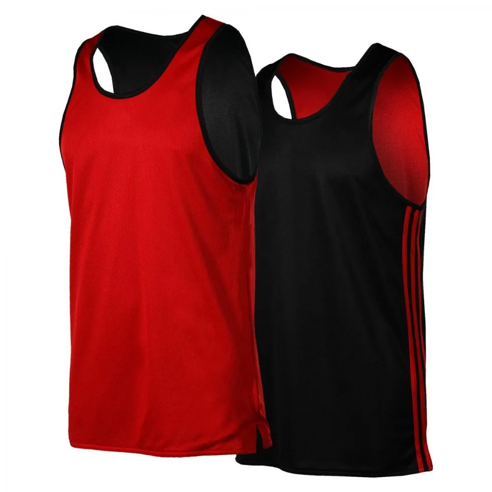 Mens Basketball Singlet Plain Reversible Mesh Tank Top Jersey Kit Custom Reversible Jersey Mesh