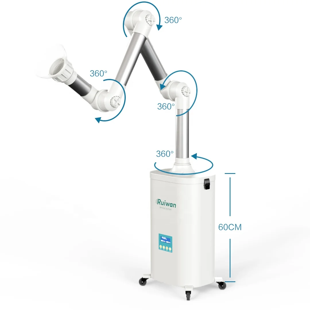 
Ruiwan RD90 aerosol suction UV disinfection extractor for droplets 
