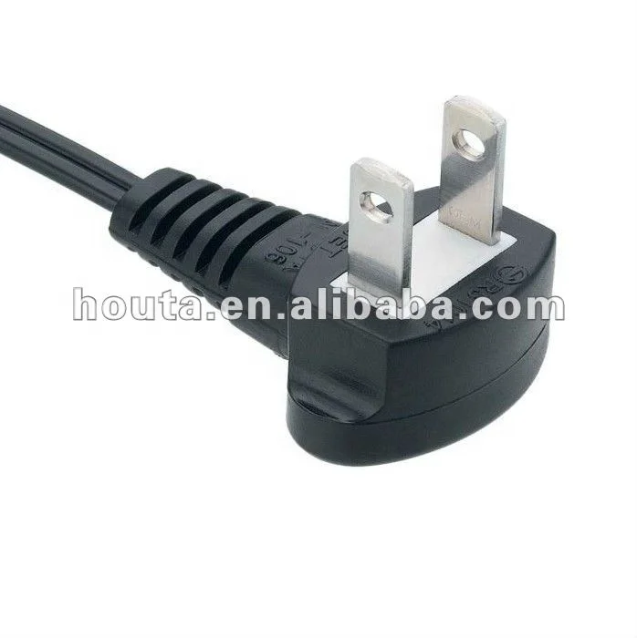 
Japanese 90 degree ac power cord 