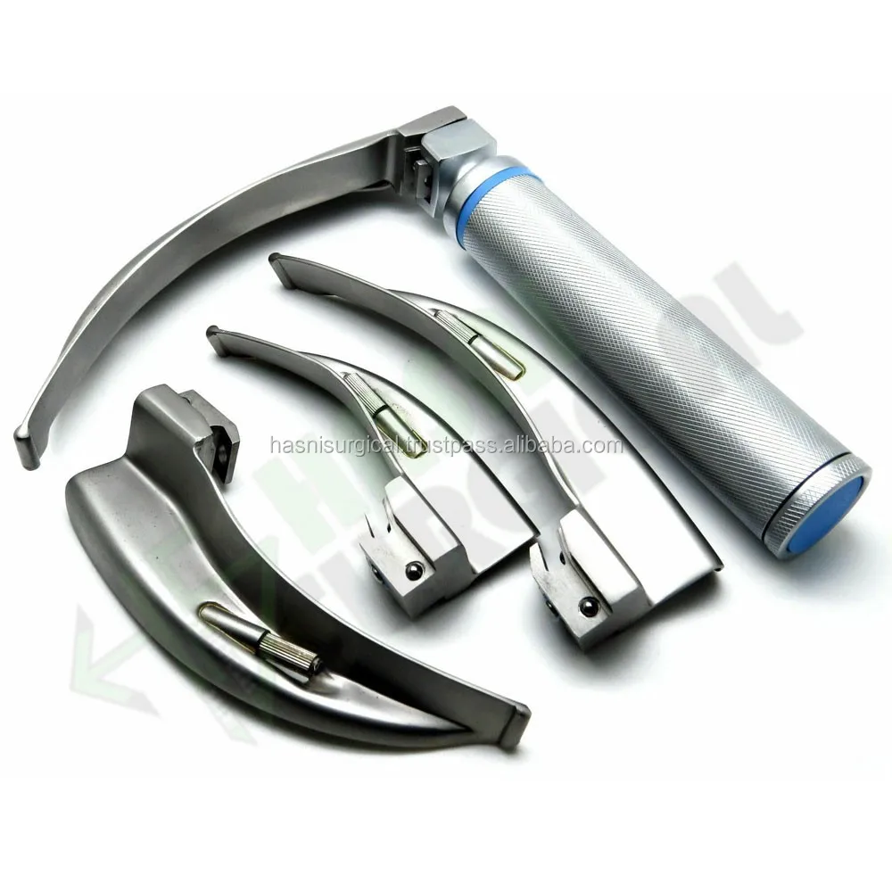 High Quality Laryngoscope Fiber Optic Miller Set L Laryngoscope Baby