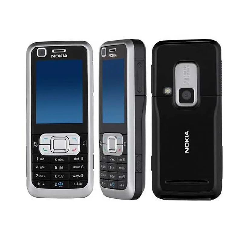 

Restored Mobile Phone With 1000mAh Battery for Nokia 6120C