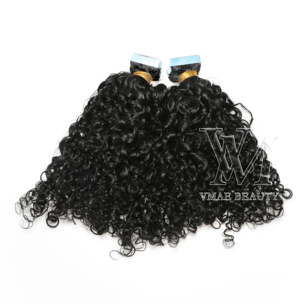 

VMAE 11A Pre Bonded Cuticle Aligned Remy Indian Hair 100g Afro Kinky Curly #1 #2 #4 #1B Tape Ins Keratin Human Hair Extension