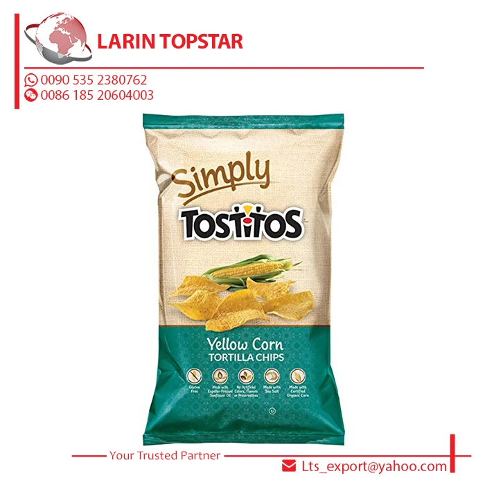 
TOSTITOS Simply Yellow Corn Tortilla Chips 240g 