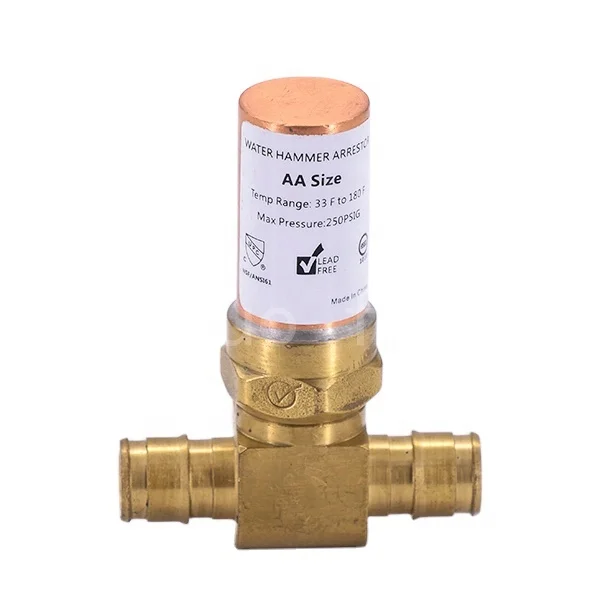 F1960 Tee Copper Water Hammer Arrestor Buy Water Hammer Arrestor Tee